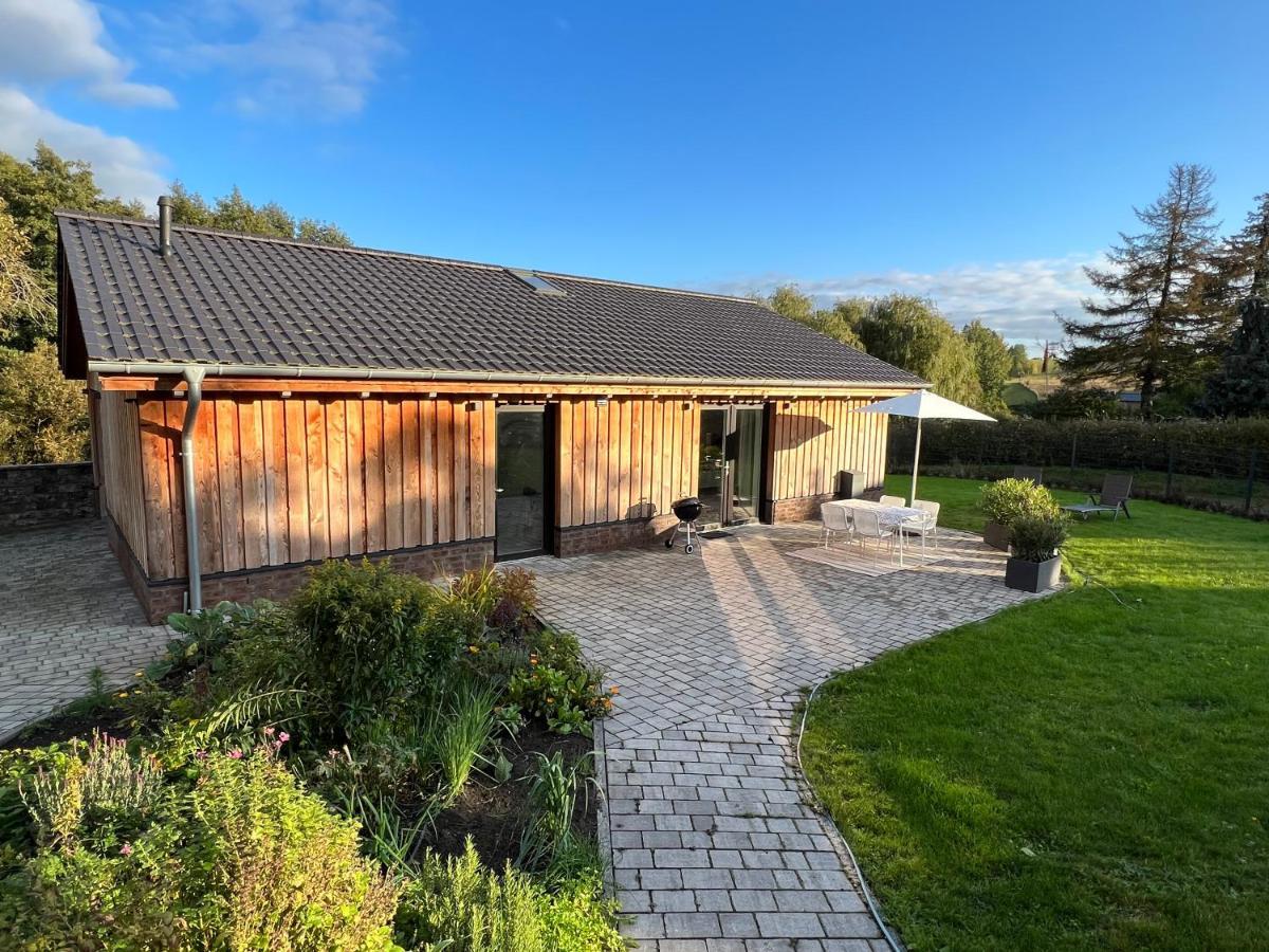 Ferienhaus Auszeit Mit Sauna Schwarz エクステリア 写真
